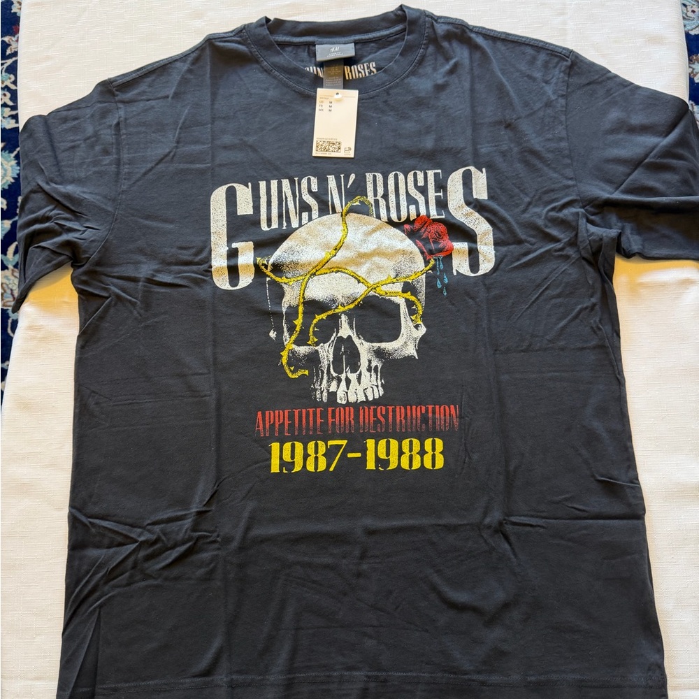 Guns N Roses Appetite For Destruction Men’s  T-shirt NEW WITH TAG AUTHENTIC